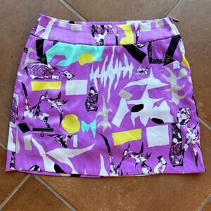 Jamie Sadock Athletic Skort Golf Athleisure Pastel 80's Miami Vice Vibes size 12